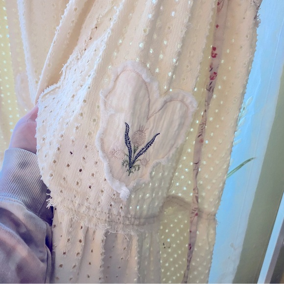 POL | Eyelet Patchwork Maxi Dress - Picture 3 of 10